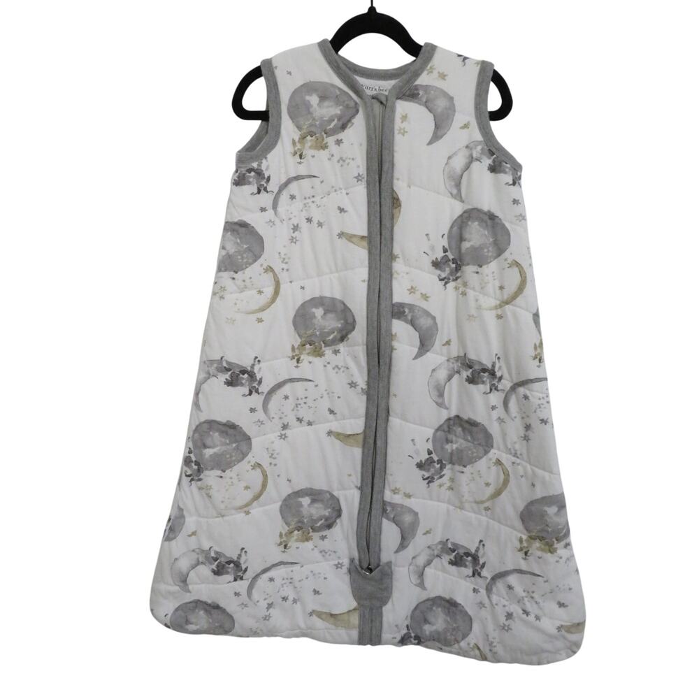 Burt's Bees Baby Sz 6-12M Over the Moon Organic Wearable Blanket Sleep Sack